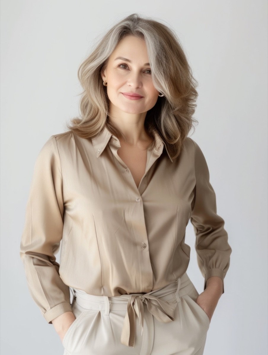 Illustrative mature dating profile in California